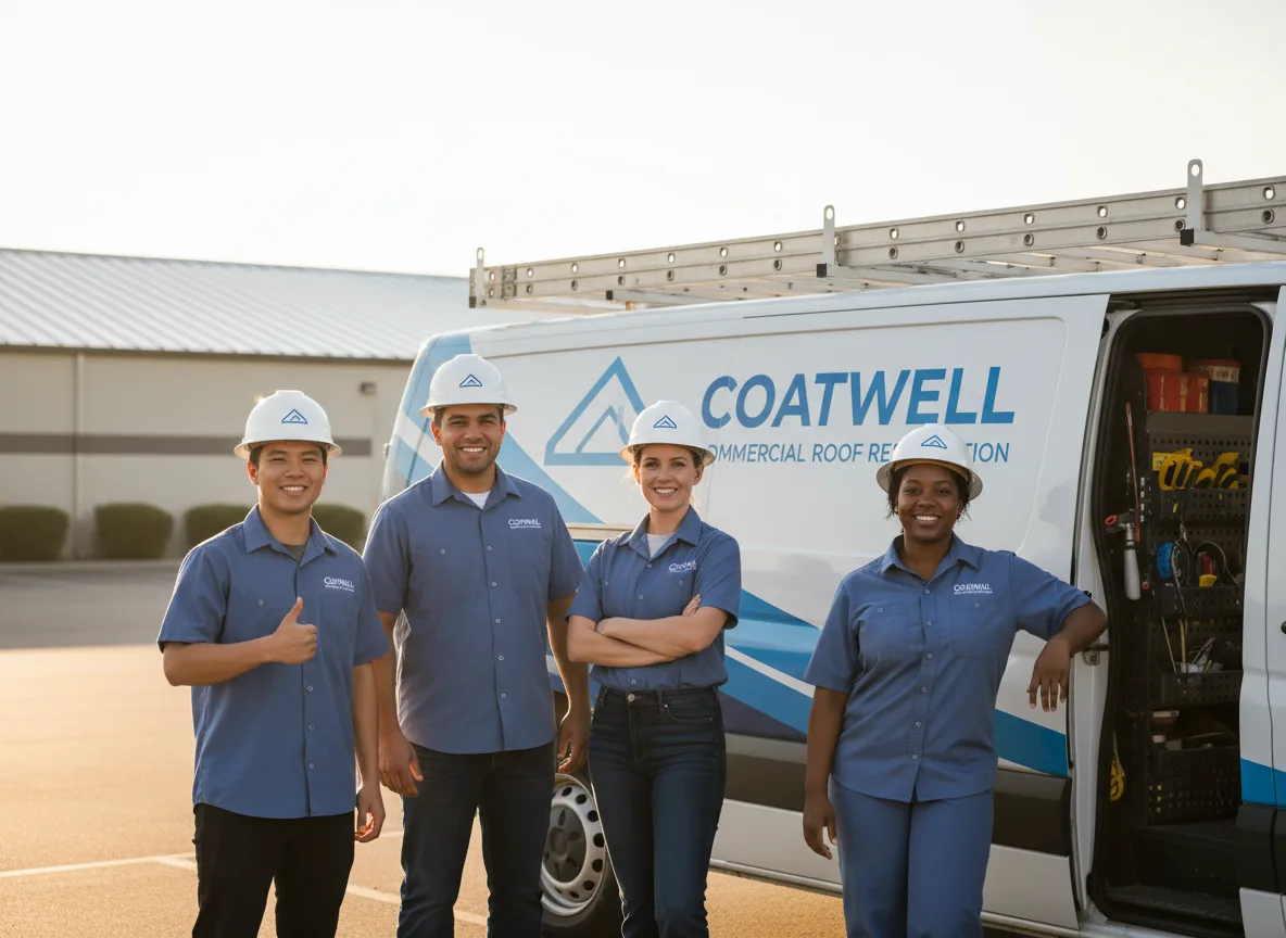 Commercial roof coating company in Plainville, IN